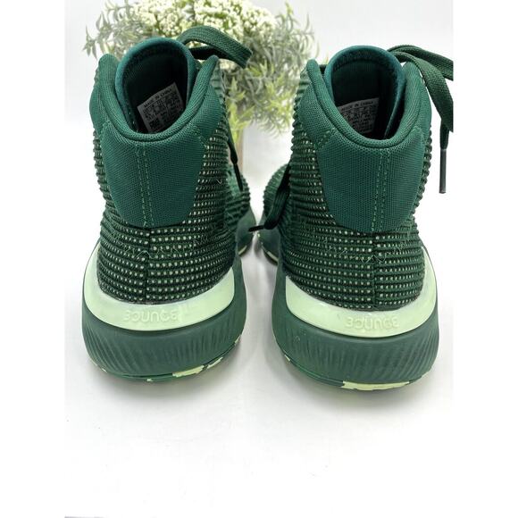 Adidas mens Green Pro Bounce 2019 Basketball sneakers M 6.5/wom 8 ART G26168 - Picture 3 of 16